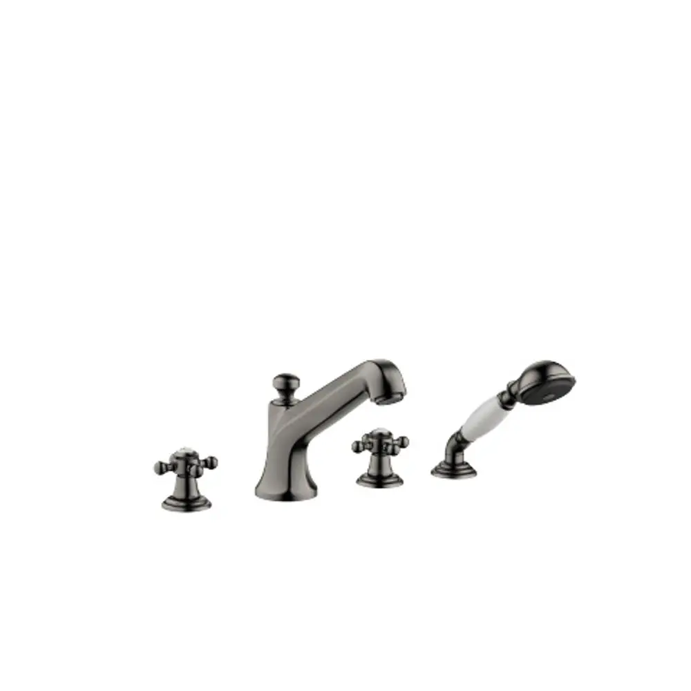 Dornbracht-MADISON-Wannen-Vierlochbatterie-Ausladung 225mm-Dark Platinum gebürstet, 27502360-99 Galeriebild 1